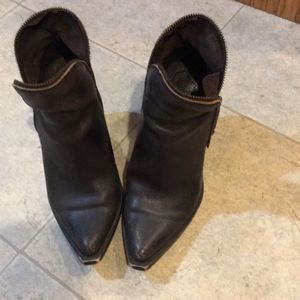Free People leather booties